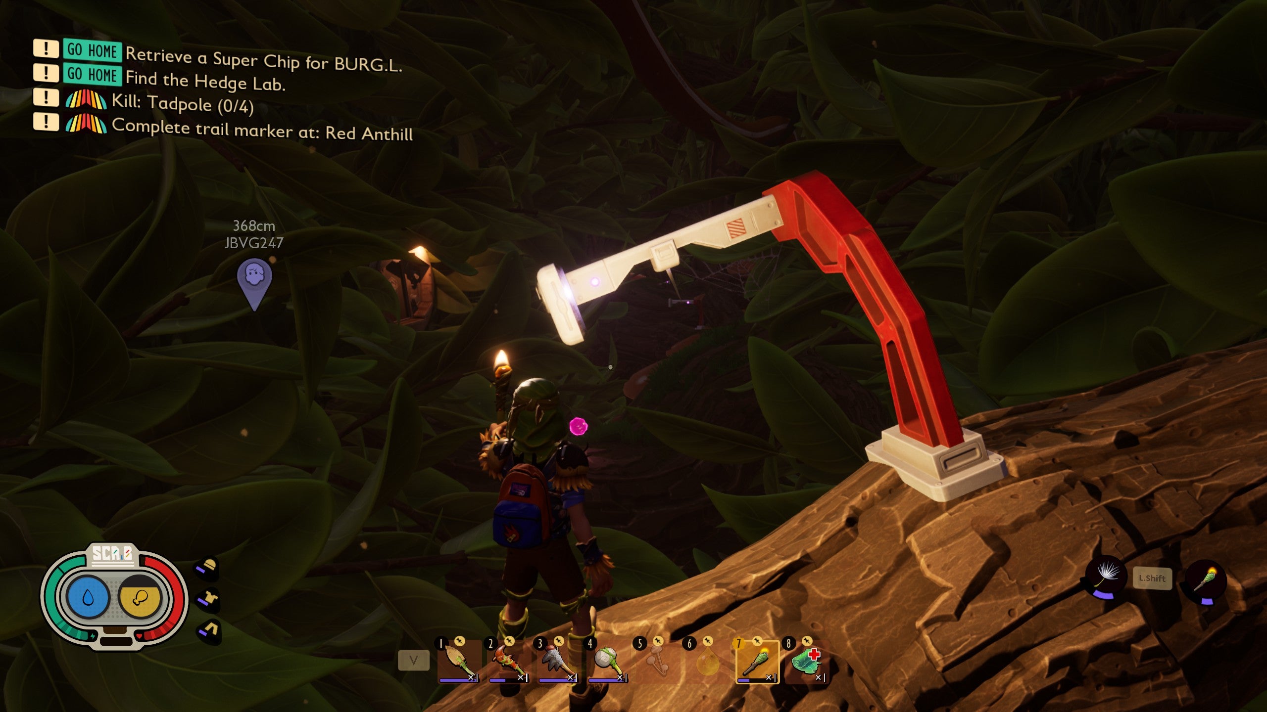 Grounded Where to find the Hedge Lab and the Hedge Lab password VG247